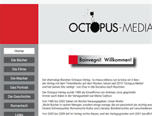 Tablet Screenshot of octopus-verlag.ch